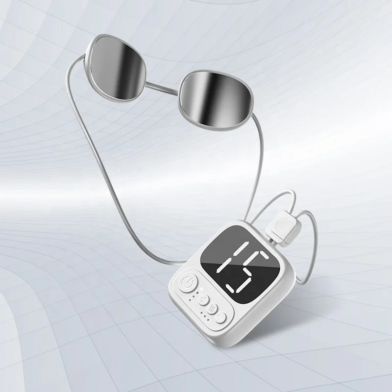 2021 Новое поступление USB перезаряжаемое умное ожерелье Массажер для плеч и шеи нагревательный шейный ФИЗИОТЕРАПЕВТИЧЕСКИЙ массажер