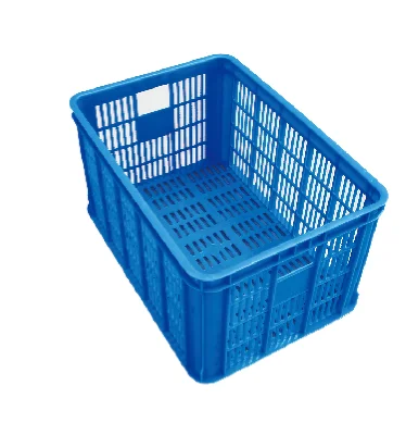 Longshenghe Recyclable Feature and Apparel Industrial Use Mesh Plastic Folding Crate Storage Transporting Box Crates