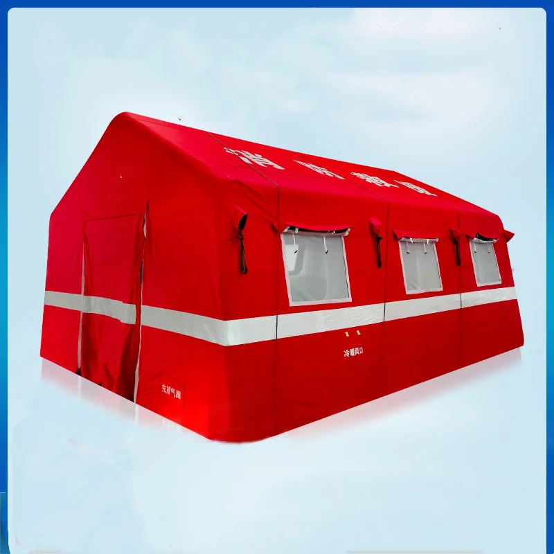 Southeast Asia Waterproof Tsunami Typhoon Earthquake Evacuation Relief Hospital Medical Inflatable Emergency Relief Air Tent