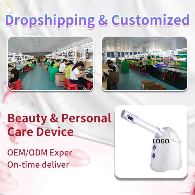 5 in 1 Facial Steamer Supplier Amazon Ozone Dropship Vaporizer With High