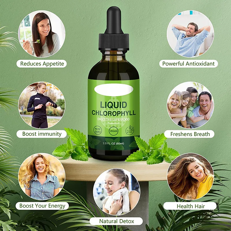 Liquid Chlorophyll Drops For Detox Cleanse Body - Buy Liquid Chlorophyll Drink,Organic Chlorophyll Drink,Sodium Copper Chlorophy