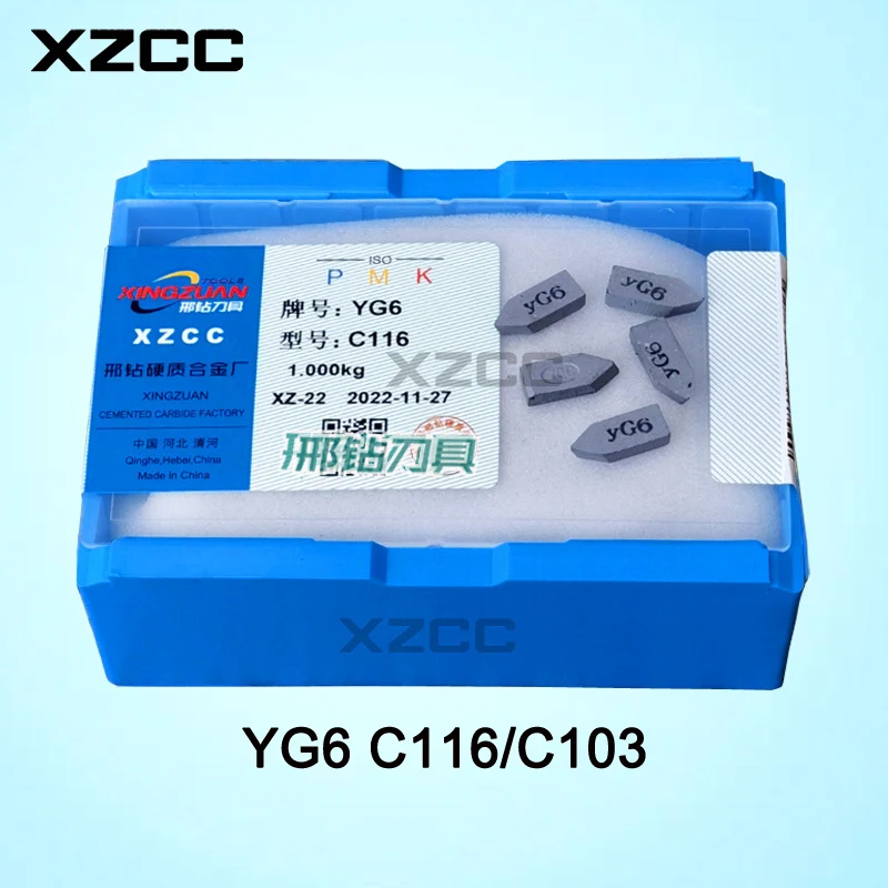 China Manufacturer YG6 C120 P30 C116 C110 tungsten carbide tip YG 6 zhuzhou carbide brazed tips C105 C101 C103 P10 YT15