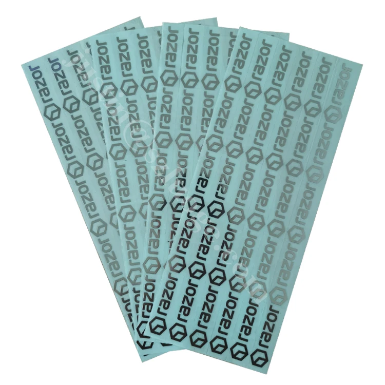 custom red nickel electroforming stickers label sign cheap nickel metal logo tags with 3m transparent adhesive