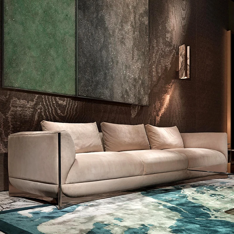 Высококачественные диваны для гостиной Furnistyle 3 места элегантный дизайн удобная текстильная роскошная мебель диванов
