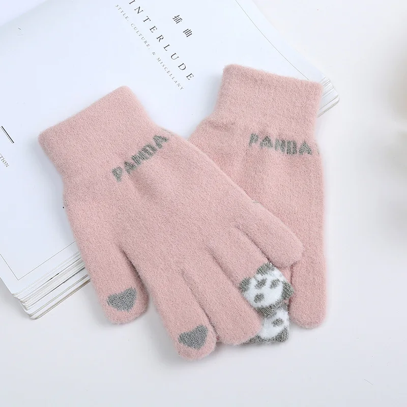 Женские эластичные трикотажные перчатки