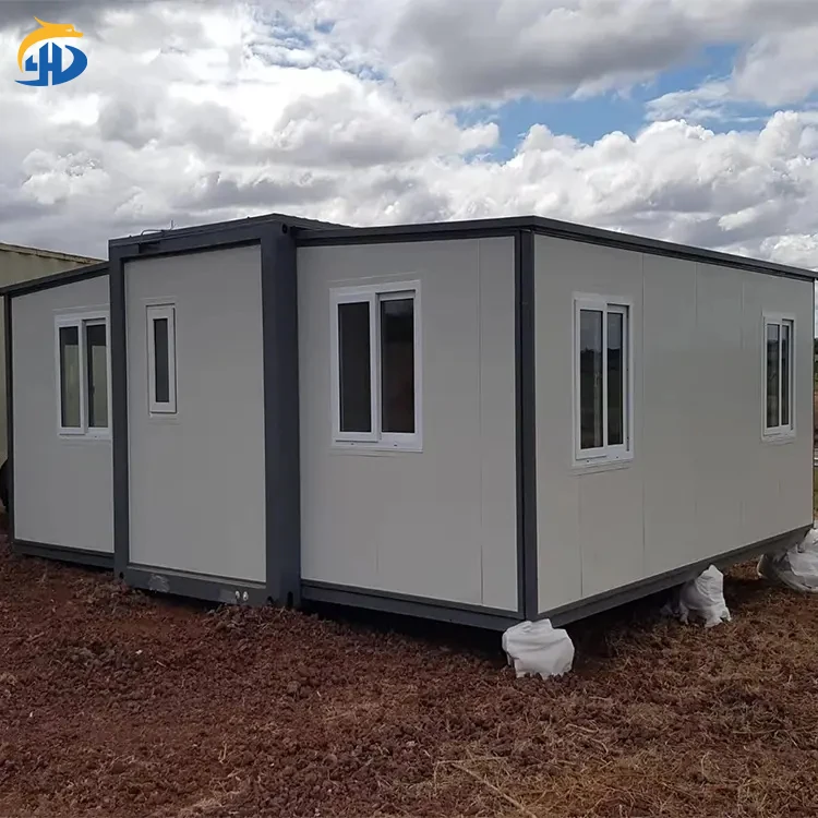 Ready Made 20ft Foldable Expandable Prefab Tiny Mobile Houses 5 3 Bedroom Container House 40 ft