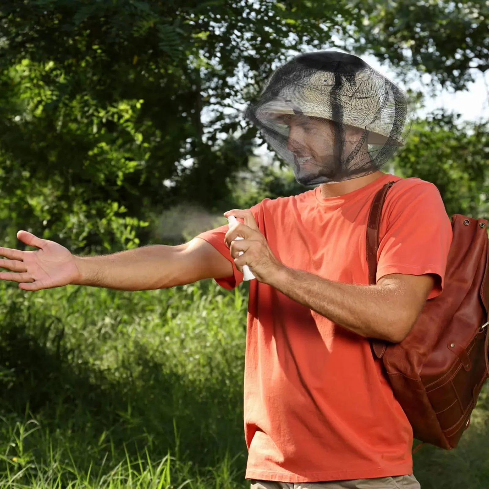 Fine Holes  hot Sale Mosquito Head Net Bigger Size for Mosquito Bugs Face