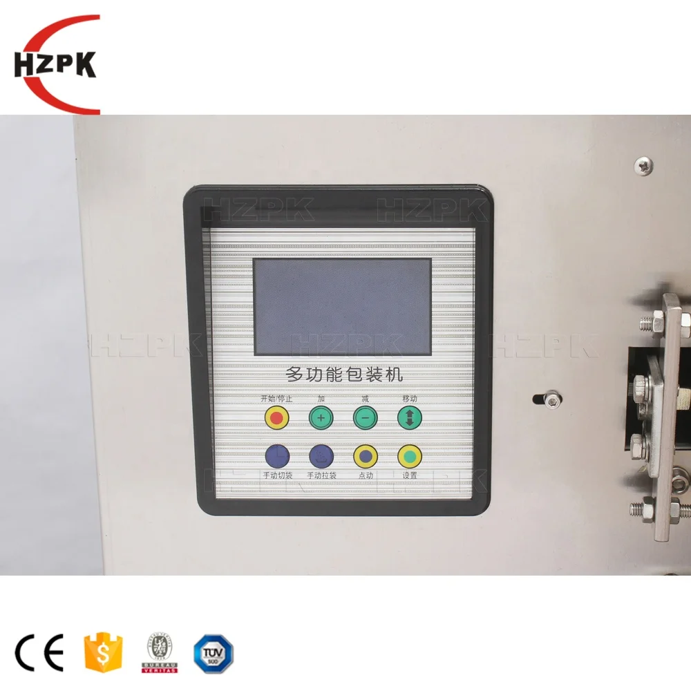 HZPK Fruit Jam Tomato Paste Honey Sachet Filling And Sealing Liquid  Multi-function Packaging Machine