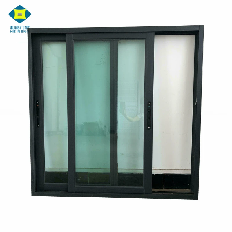 Aluminum Brown Cheap Double Glass Windows Prices In Morocco