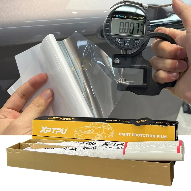 1.52*15m 7.5mil 8.5mil Transparent TPU Self-Adhesive Auto-Repaired Anti Scratch Car Paint Protection Film PPF Car Films