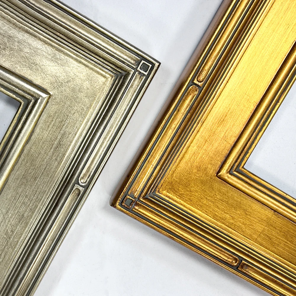 Wholesale PE Retro Classic 5*7 6*8 8*8 8*10 10*10 Custom Gallery Frame Photo Picture Frames for Home Decor