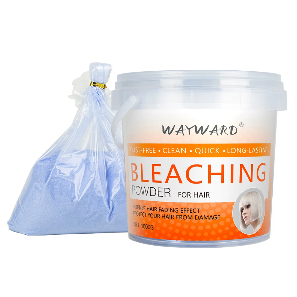 High Quality Dust Free Fast Fade Bleach Color 9 Level Ammonia Free Professional Permanent Hair Bleaching Powder