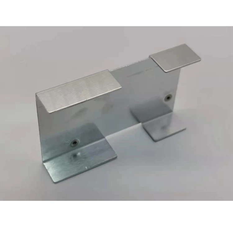 Custom Length Silver Heat Sink Heat Conduction Computer Case CNC Machining Aluminum Heat sink