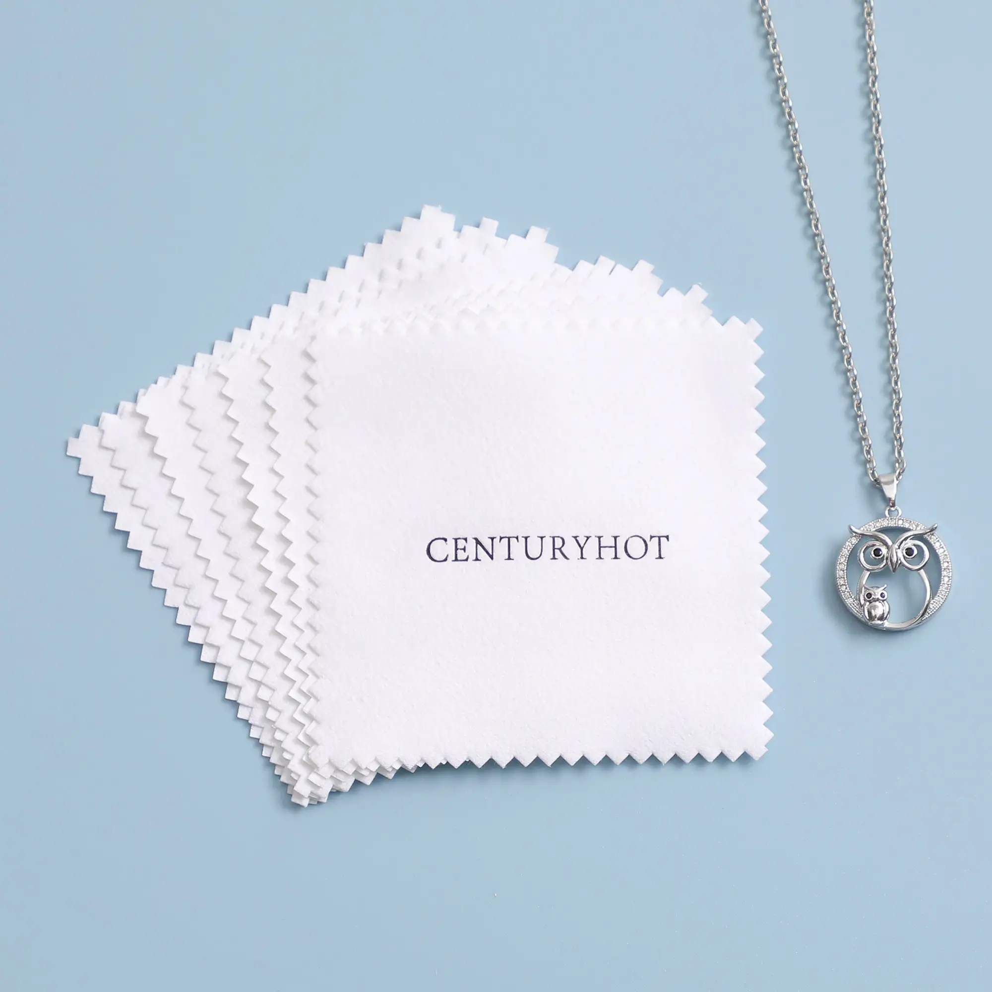 Silver Polishing Cloth with Custom Logo