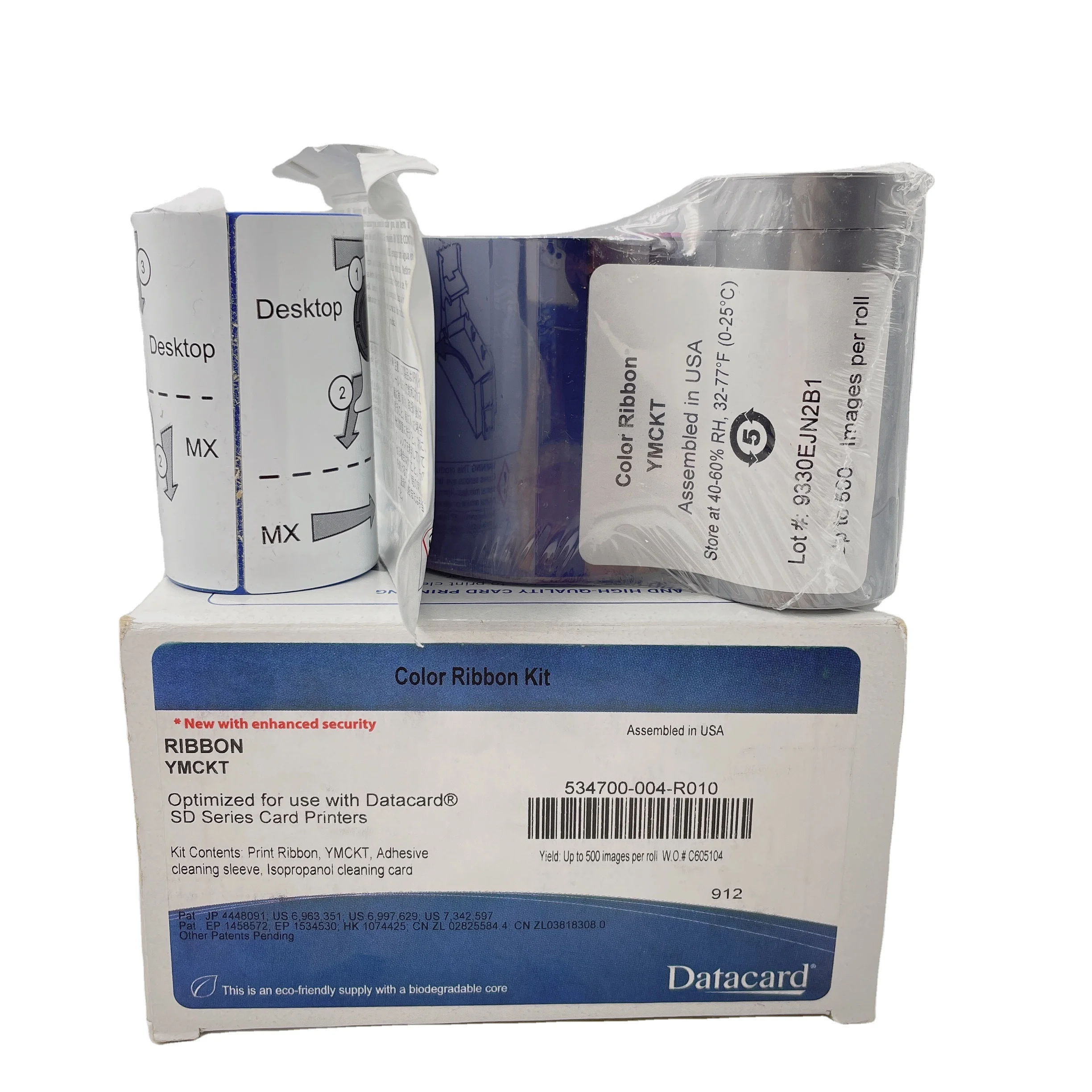 Ленты Datacard 534700-004-r010 ymcko для карточного принтера SD260 SD360 SD460 принтер визитных
