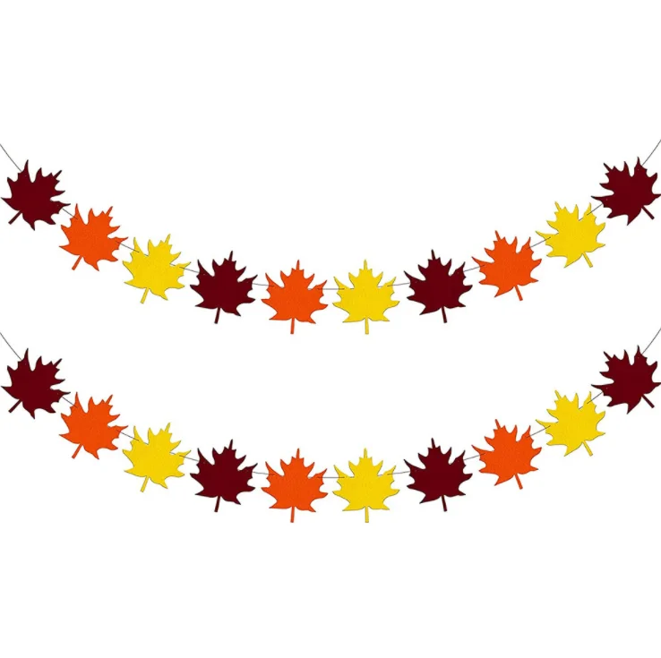 Amazon Popular Wholesale Thanksgiving Day Glitter Pumpkin Paper Party  Banner