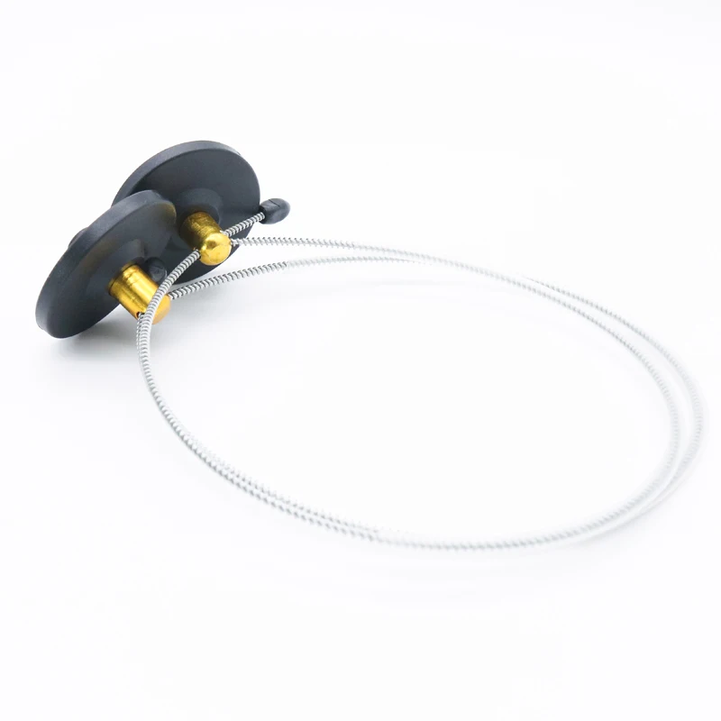 e-Bit EAS 58KHz Milk Can Bottle Security Hard Tag With Stainless Steel Lanyard