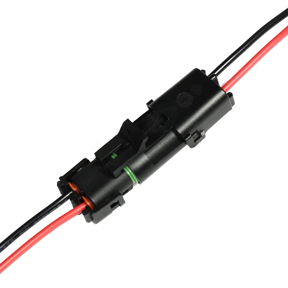 Factory price 1.5mm Series Terminal Pack 2 Pin 2P Car Waterproof TE Connector Plug Wire Connector with wire cable