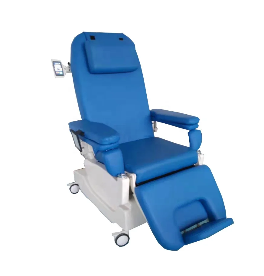 Hospital Use Electric Dialysis Chair Chemotherapy Blood Collection Chair