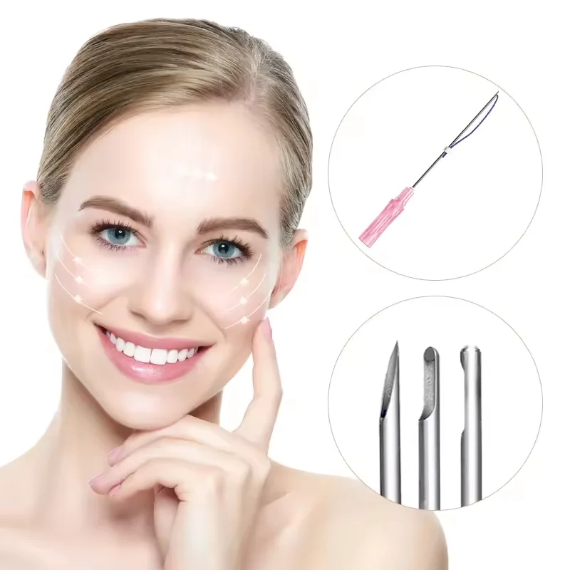 Pdo Pcl Plla Threads Cog mono screw eye thread nose 4D 6D 360 Lifting Threads