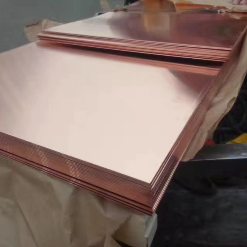 Copper Sheet Hot Sale Electrolytic Copper Cathode 99.99% Brass Plate Soft Beryllium Power Transmission and Motor Manufacturing