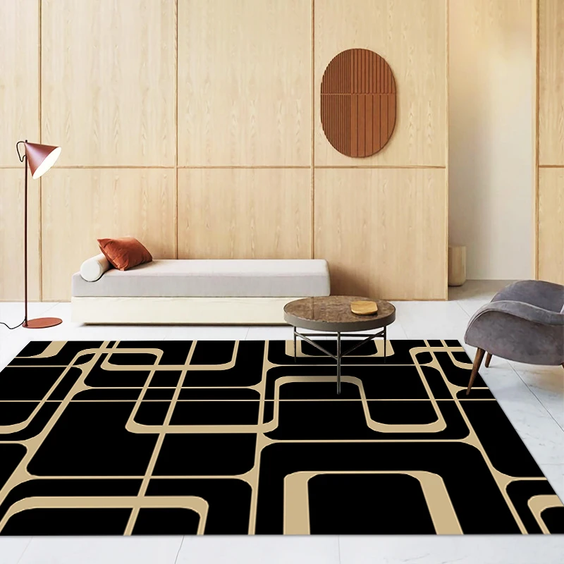 New model geometric carpets and rugs Nordic 3d rug geometric style capet for living room