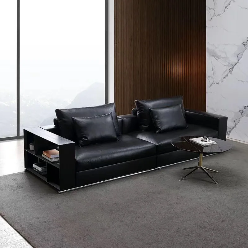 High quality sofas set furniture for home luxury modular large sectional corner couch living room leather 7 seater sofa design