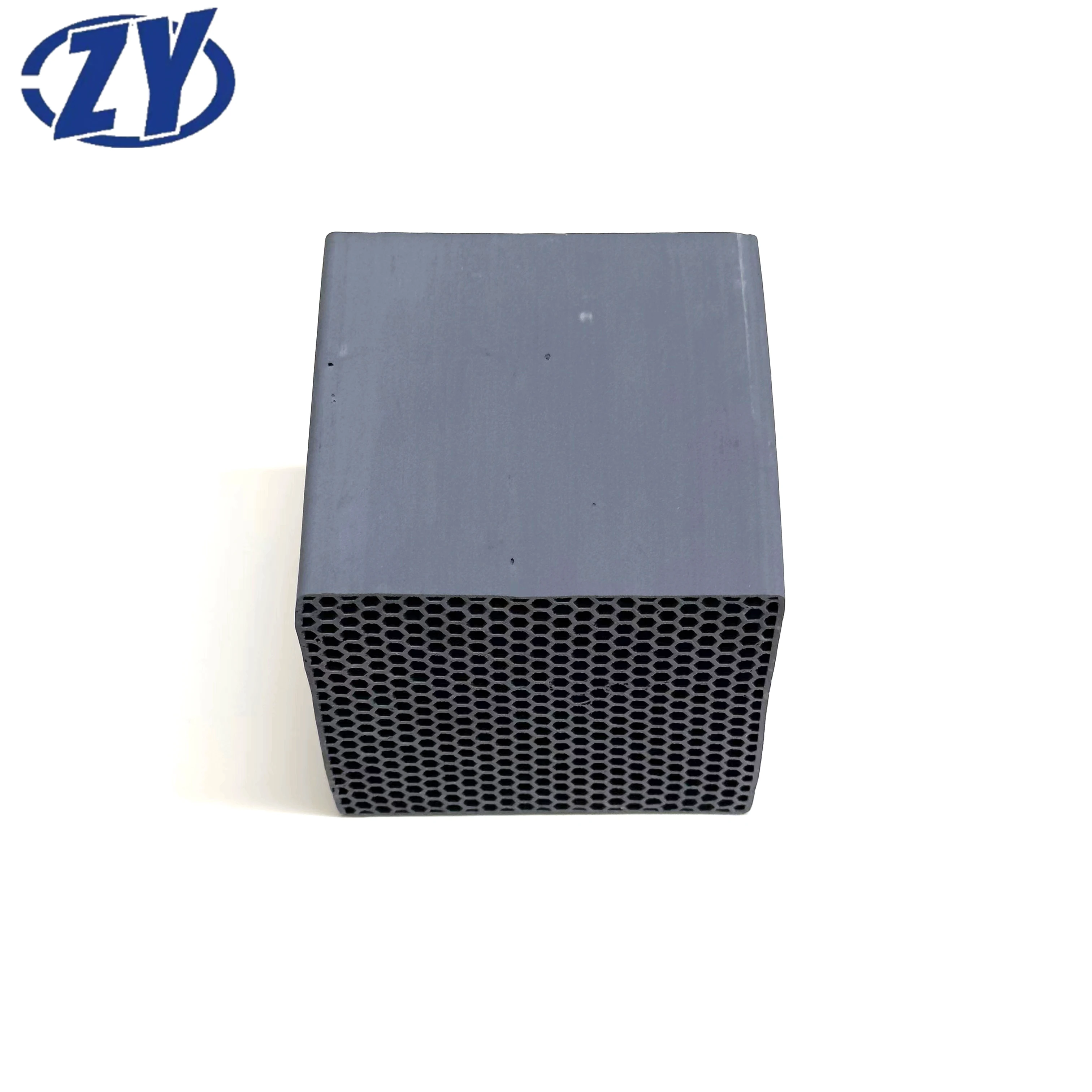 100*100 silicon carbide ceramic honeycomb catalyst carrier Silicon carbide honeycomb ceramics