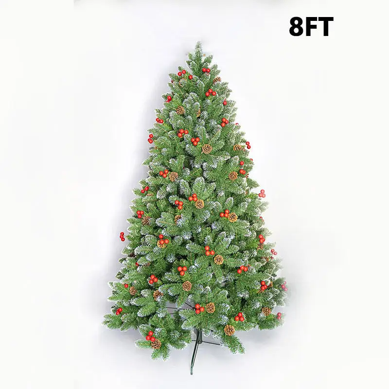 High Quality Green Best Selling PVC PE Artificial Christmas Tree with Decoration