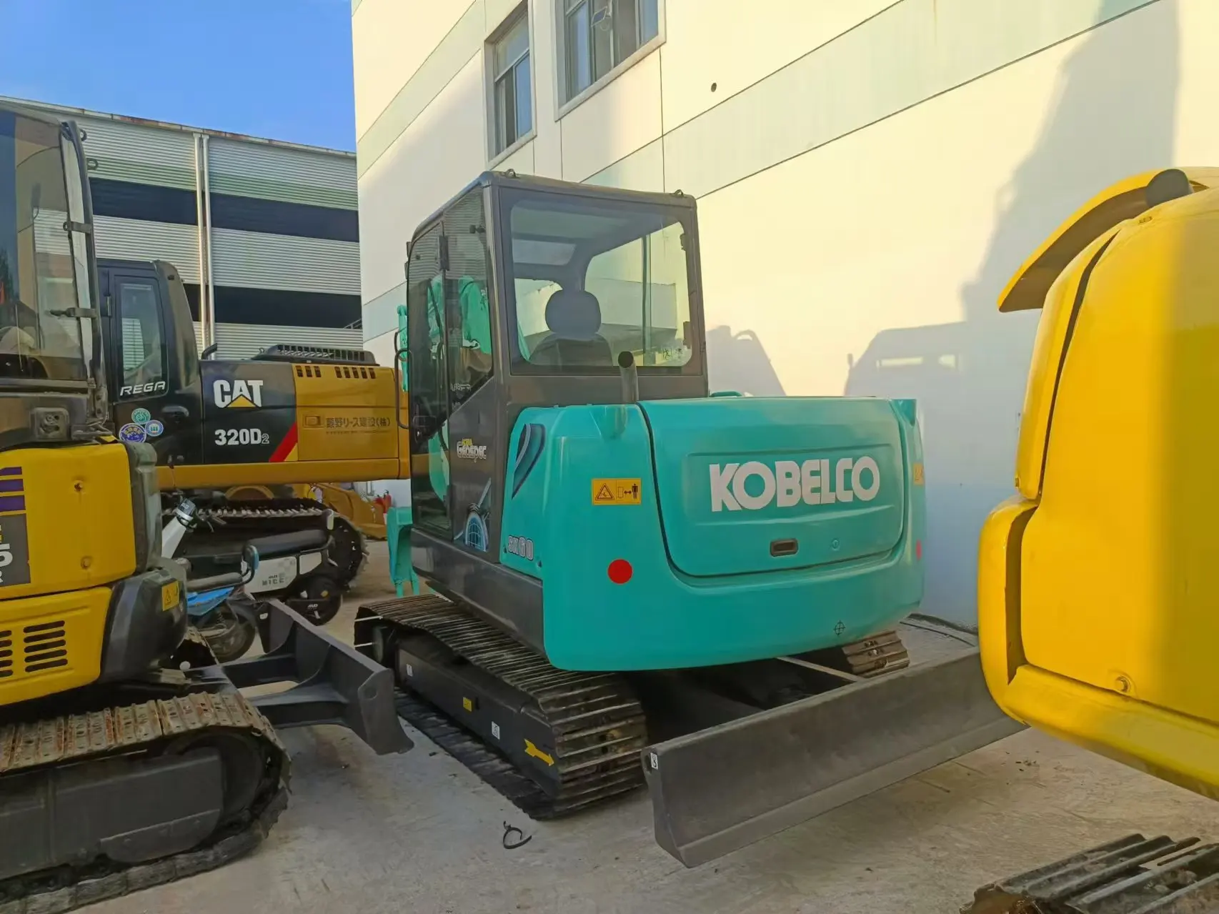 Free Parts Original Secondhand Mini Kobelco SK45 SK35 SK55 SK60 SK75 excavators