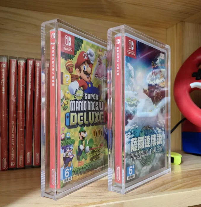 Custom Acrylic Video Game Box Protector Compatible For Game Boy Game Boy Advance Gb Gba Display Box