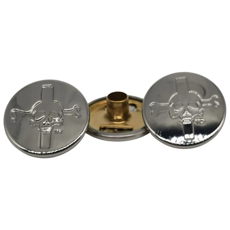 Button Factory With GRS Certificate New Custom Logo Clothing Leather Brass Metal Press Button Snaps