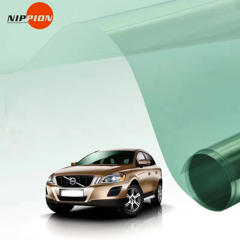Cheap price 1 ply self adhesivec car decoration accessories chrome dashboard 50cm*300m V-GN35 35% vlt window tint film wholesale