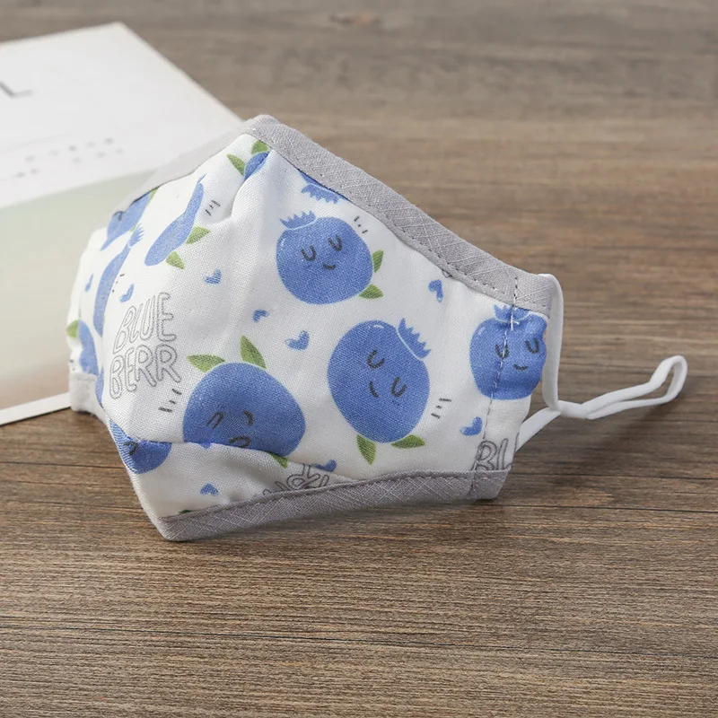 
Оптовая продажа, Хлопковый чехол для лица с мультяшным принтом животных, пылезащитный чехол для лица для детей 