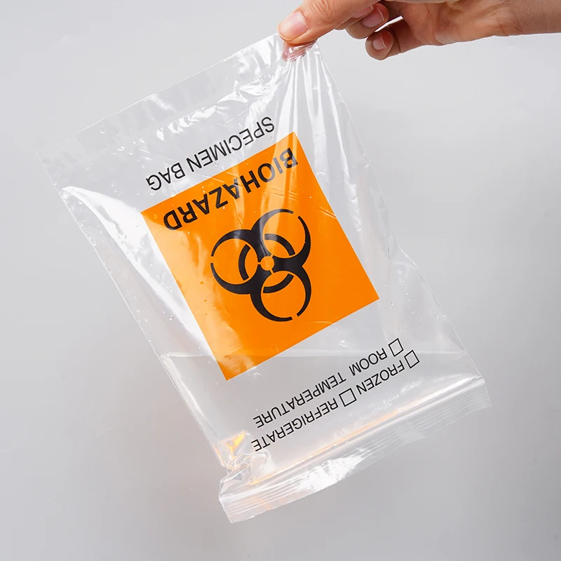 Custom Eco-Friendly Specimen Collection Bag for Secure Sample Transport for Medical and Lab Applications