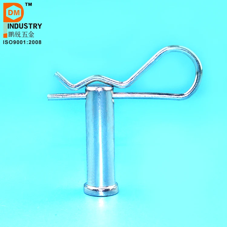 DIN1444 B Stainless Steel Flat Head Grooved Clevis Pin with hole