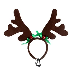Latest Sweet Pet Christmas Accessories Antler Pet Headwear for Dogs Cats Wholesale