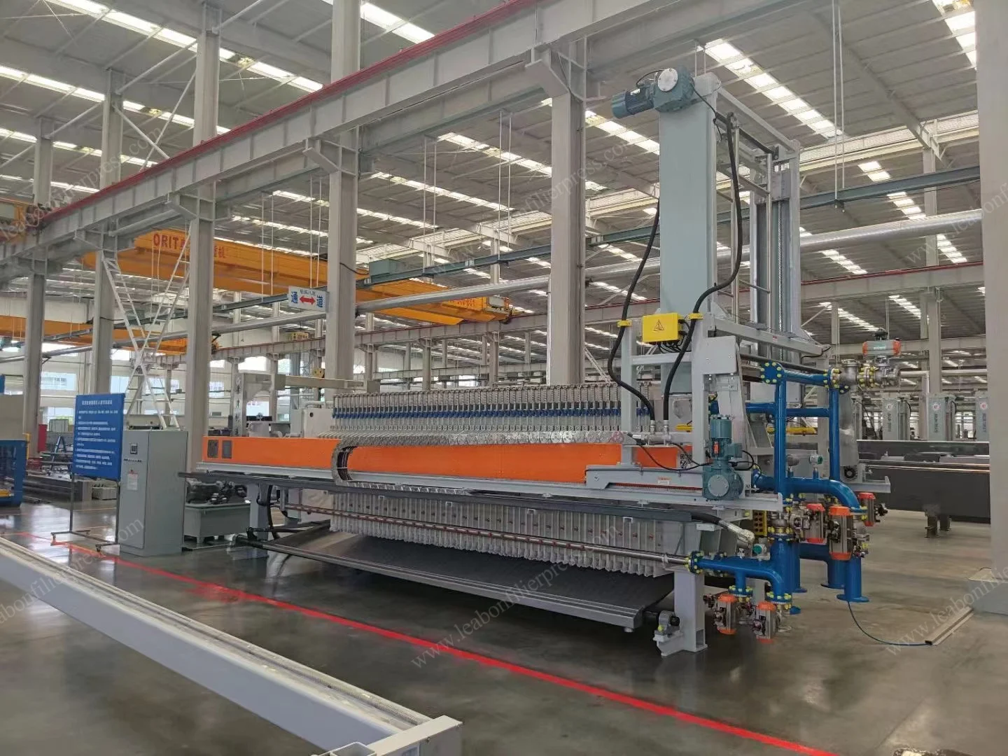 High Efficiency  Chamber Filter Press Filtration Equipment for Ceramic Sludge Dewatering