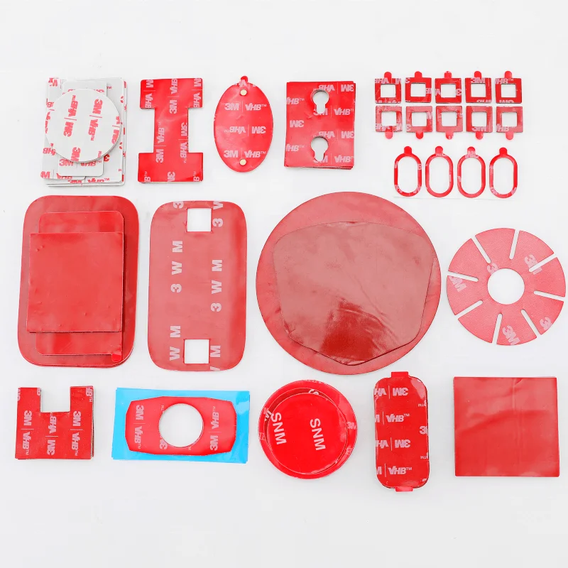 SNM Transparent Acrylic Adhesive Foam Side Round Sticky Clear Mounting Double Sided Tape Heavy Duty
