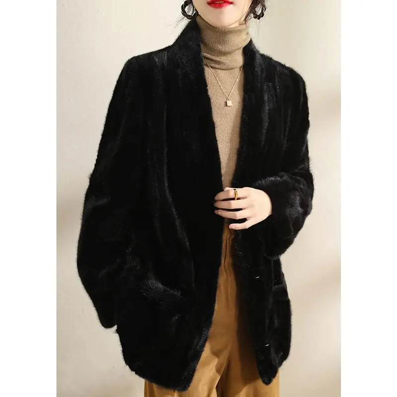 High quality wholesale 2022 New Winter Mink Coat Ladies Short Fur Coat
