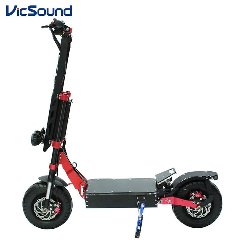 Vicsound Newest 13Inch tire design two wheel 5600W 6000 watt foldable fastest electric scooter