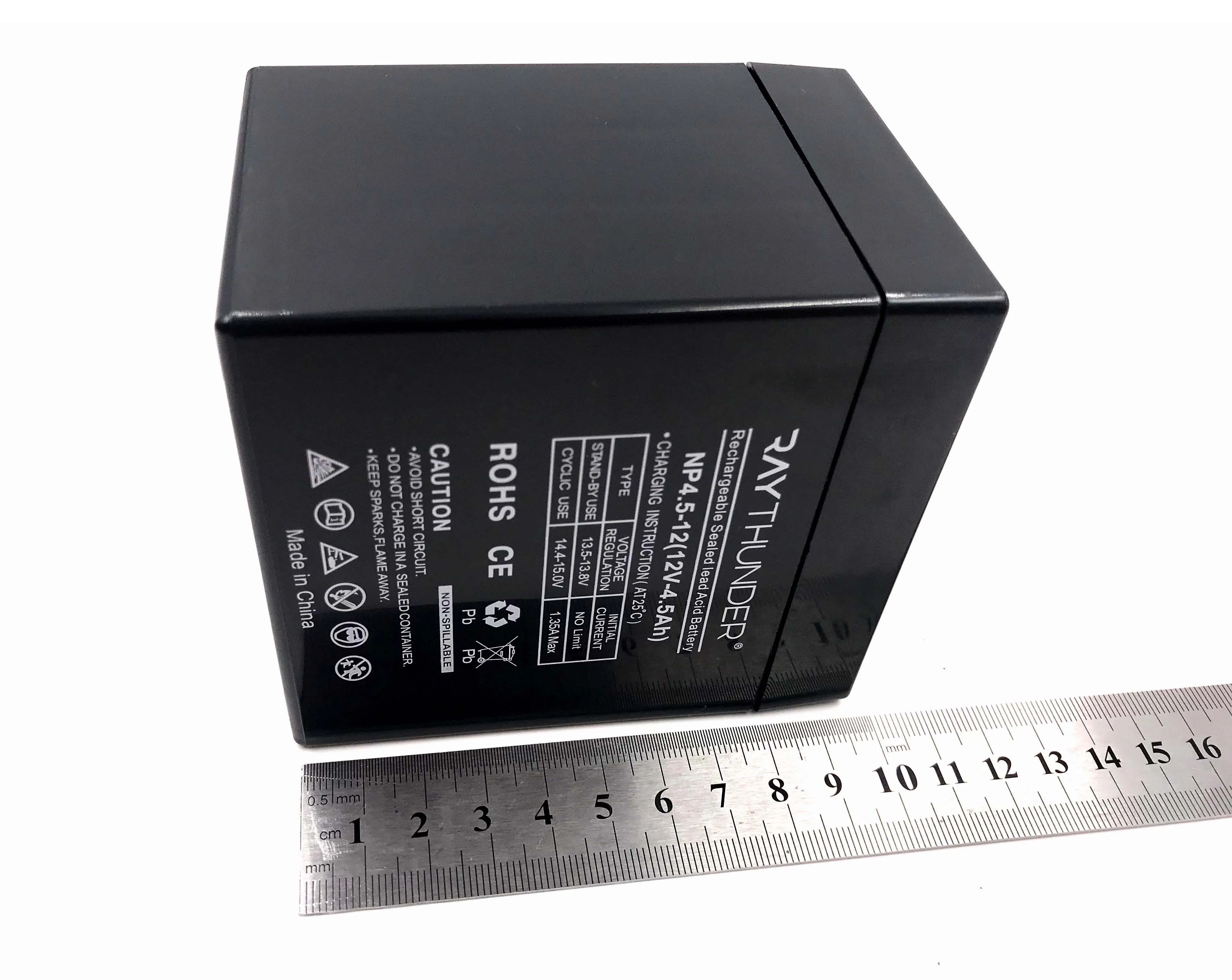 Lead acid battery 12V4.5AH for Fire and security systems