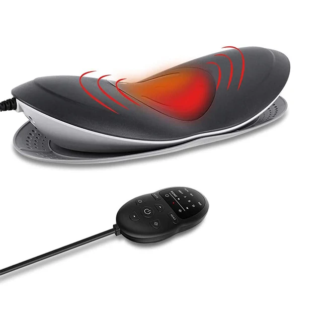 New design waist vibration massager hot compress back massager