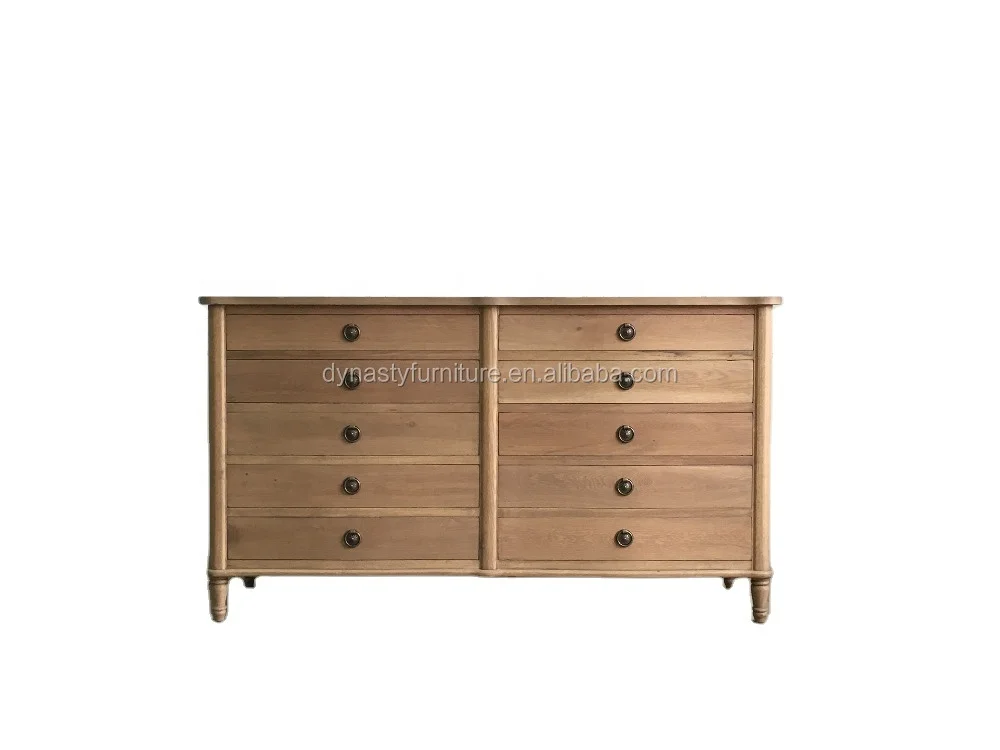 indoor wooden rustic style furniture living room chest of drawers