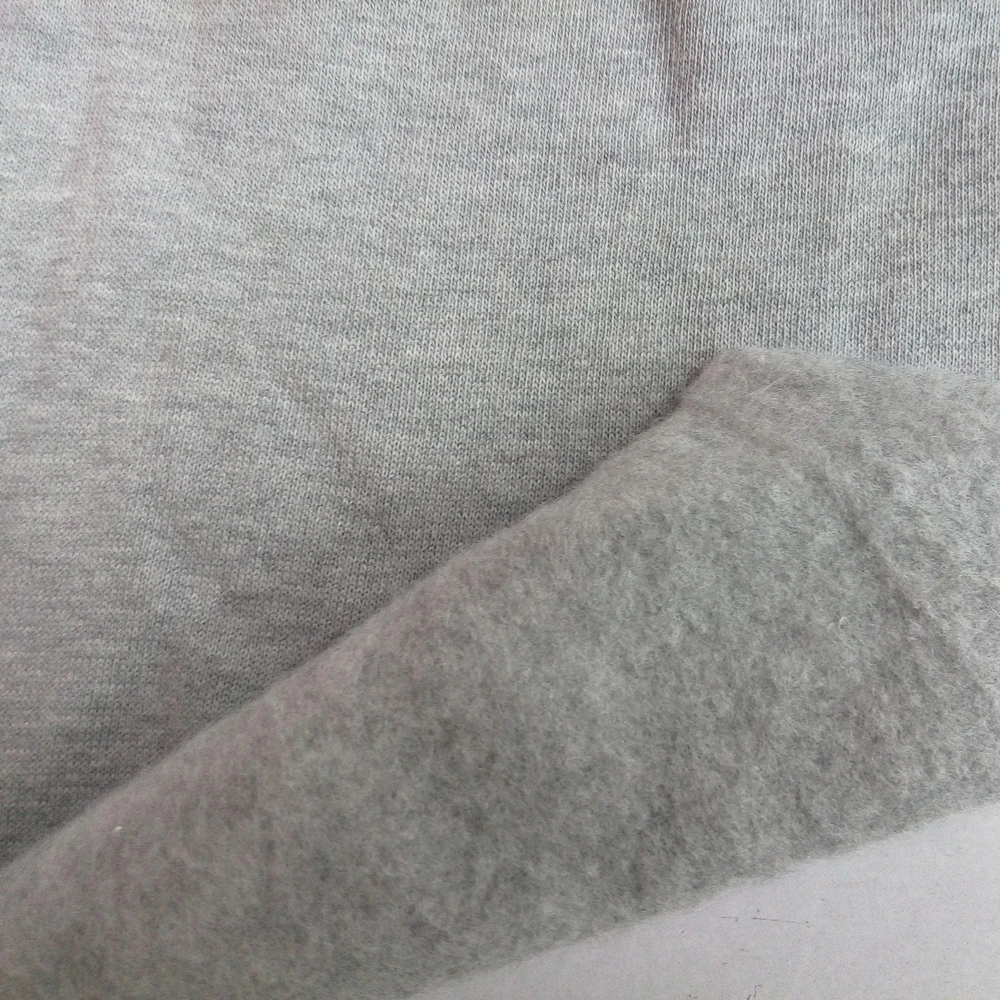 bamboo fiber Fleece fabric made of bamboo and charcoal fiber mixed, bamboo charcoal fleece