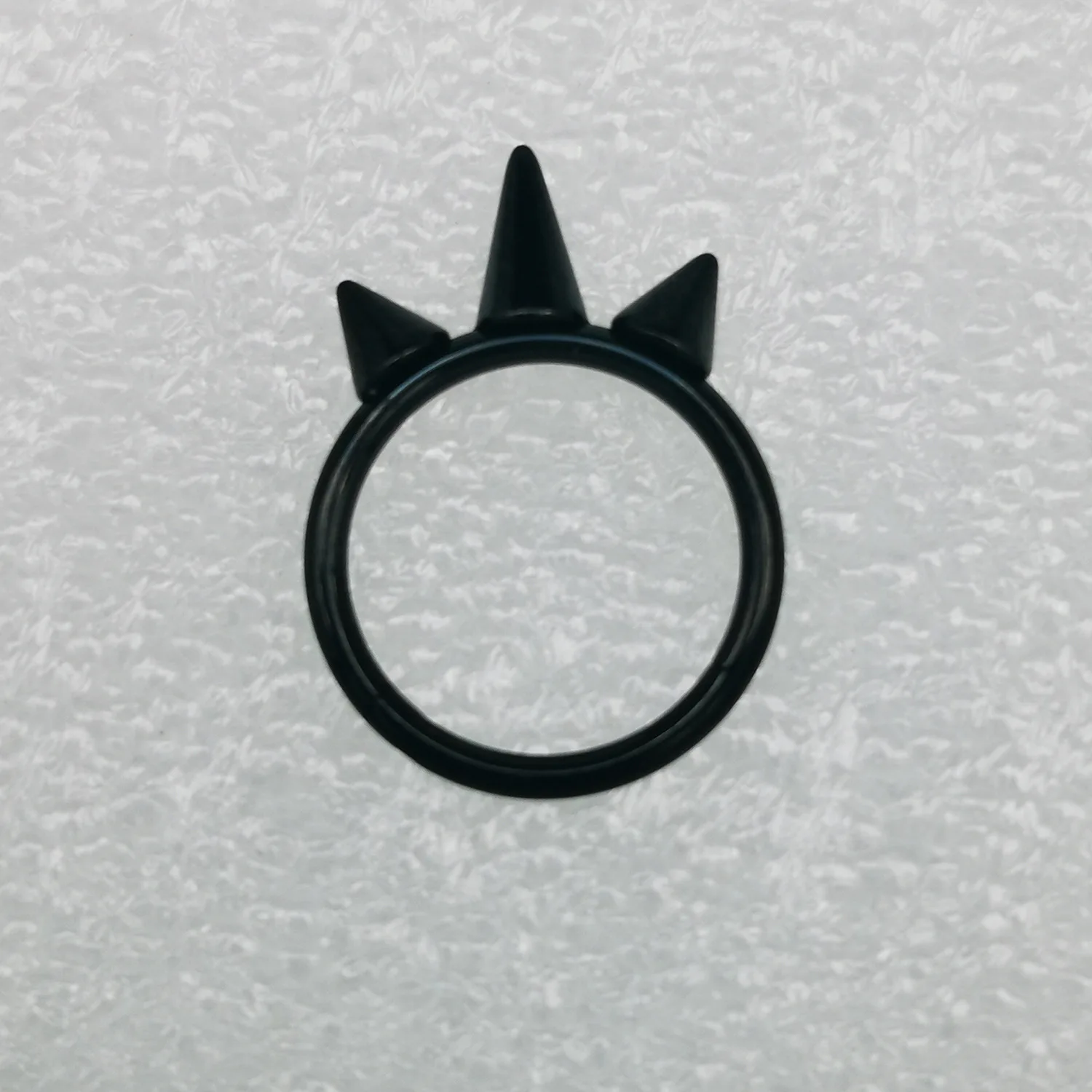 Long Spikes 316L Stainless Steel Seamless Nose Cartilage Piercing Hoop Round Septum Ring Surgical Steel Body Piercing Jewelry