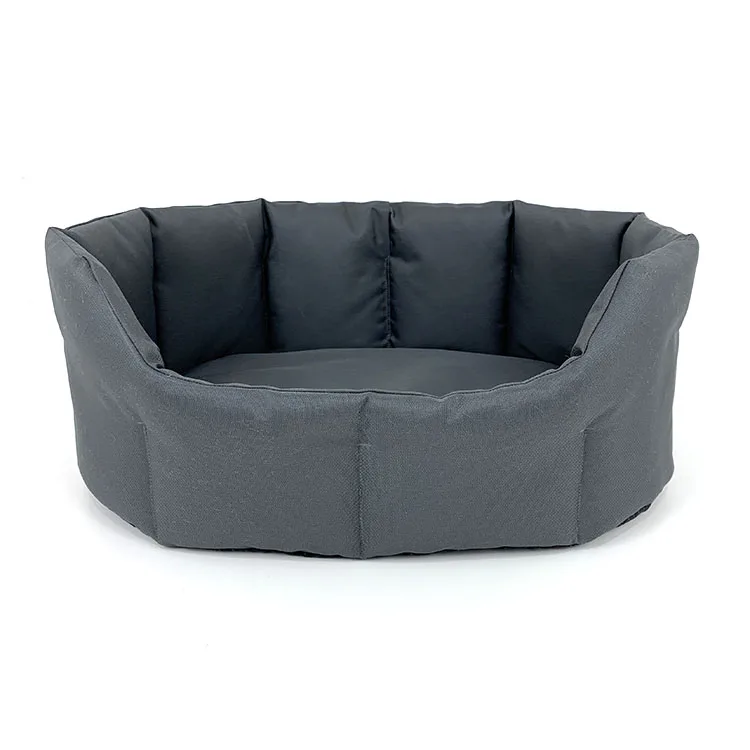 
Easy to Clean Removable Cushion Round Bolster Pet Dog Cat doggie doggy Bed with Waterproof 600D Oxford 