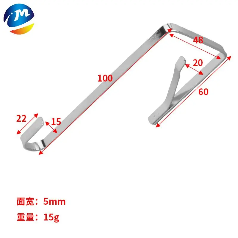 Manufacturers customized Christmas wreath hanger Christmas metal hook Christmas decorative door single hook