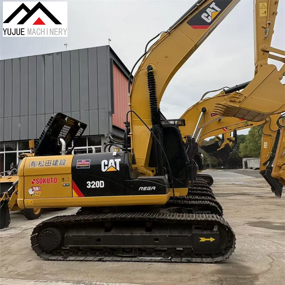 Good condition japan original second hand caterpillar cat320d excavator used cat 320d excavator digger