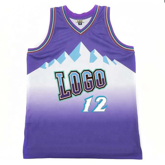 Custom reversible basketball jersey design sports jersey sublimation double side mesh basketball uniform jerseys